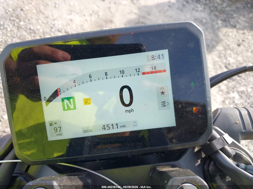 2025 Honda Cb VIN MLHRH1652S5100502 IAAI salvage auction — RIGHT SIDE, Salvage Title, sold $4,000 on 2026-07-14 (photo 7)