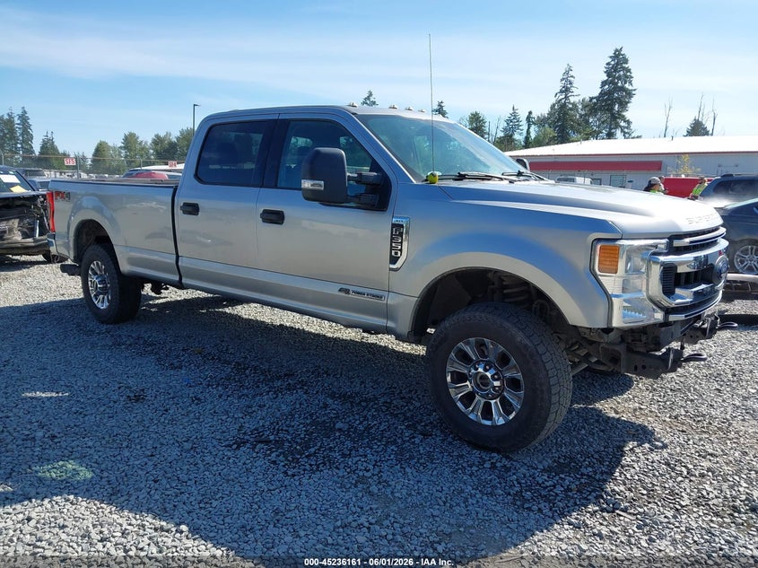 2020 Ford F350 VIN 1FT8W3BT7LED06579 IAAI salvage auction — LEFT SIDE, Salvage Title, sold $15,800 on 2026-07-08 (photo 1)
