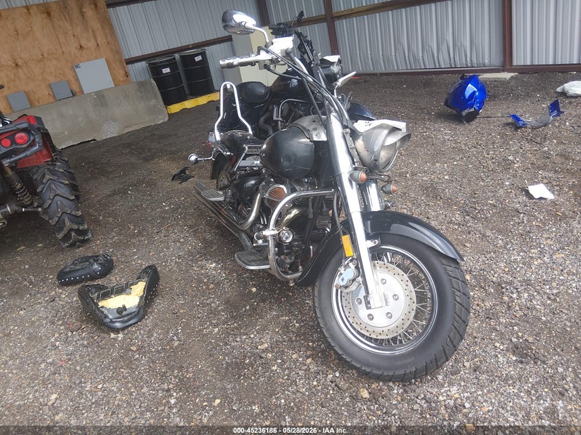 2001 Yamaha Xv1600 VIN JYAVP02E11A012885 IAAI salvage auction — ENGINE BURN, Clear (Tennessee), sold $225 on 2026-07-22 (photo 1)