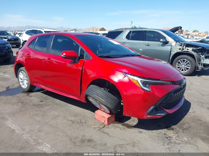 2025 Toyota Corolla VIN JTND4MBE7S3241041 IAAI salvage auction — RIGHT FRONT, Salvage (Arizona), sold $5,700 on 2026-07-28 (photo 1)