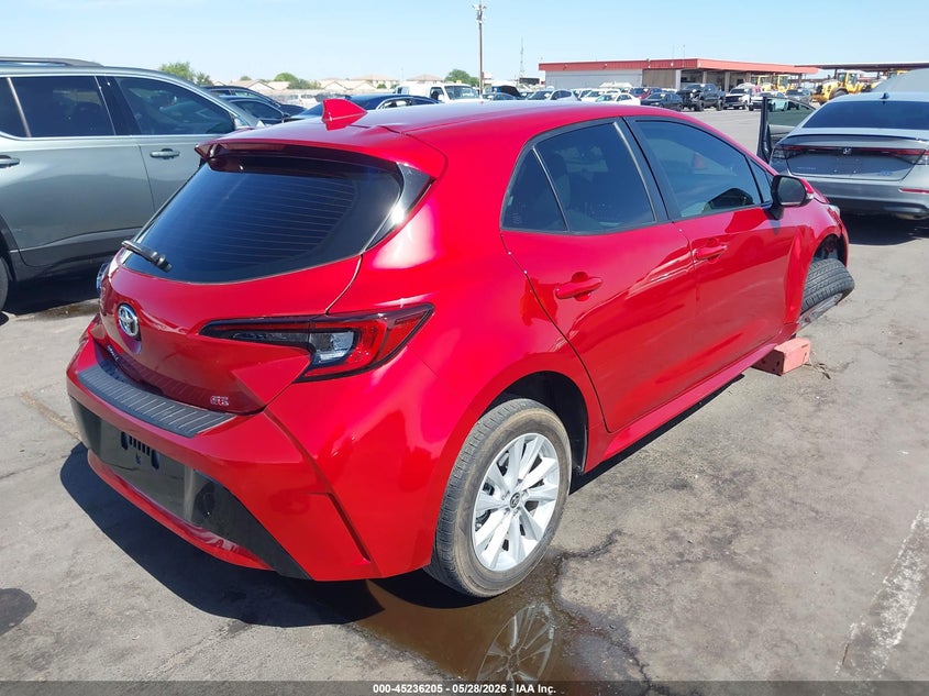 2025 Toyota Corolla VIN JTND4MBE7S3241041 IAAI salvage auction — RIGHT FRONT, Salvage (Arizona), sold $5,700 on 2026-07-28 (photo 4)