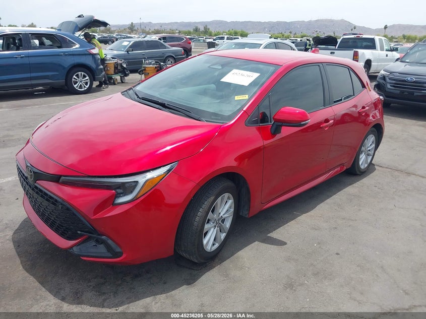 2025 Toyota Corolla VIN JTND4MBE7S3241041 IAAI salvage auction — RIGHT FRONT, Salvage (Arizona), sold $5,700 on 2026-07-28 (photo 2)