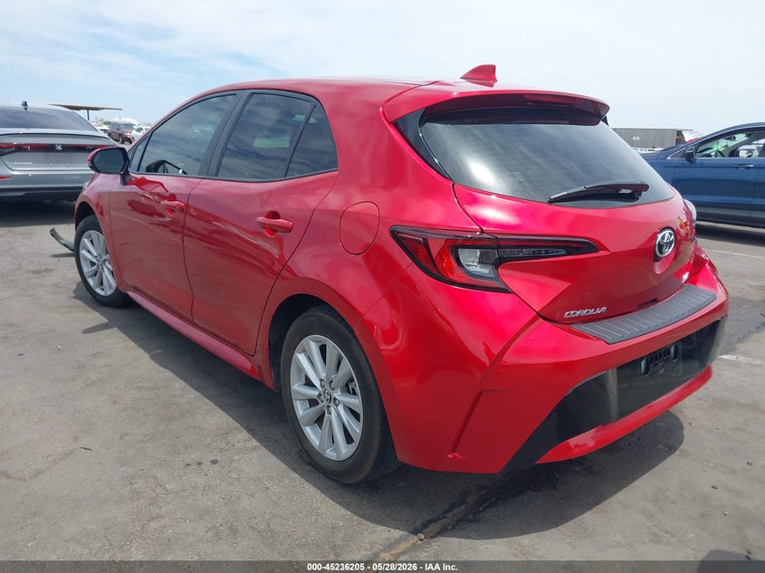 2025 Toyota Corolla VIN JTND4MBE7S3241041 IAAI salvage auction — RIGHT FRONT, Salvage (Arizona), sold $5,700 on 2026-07-28 (photo 3)