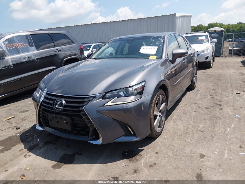 2016 Lexus Gs VIN JTHCZ1BL6GA000409 IAAI salvage auction — HAIL, Salvage (Ohio), sold $10,400 on 2026-07-21 (photo 2)