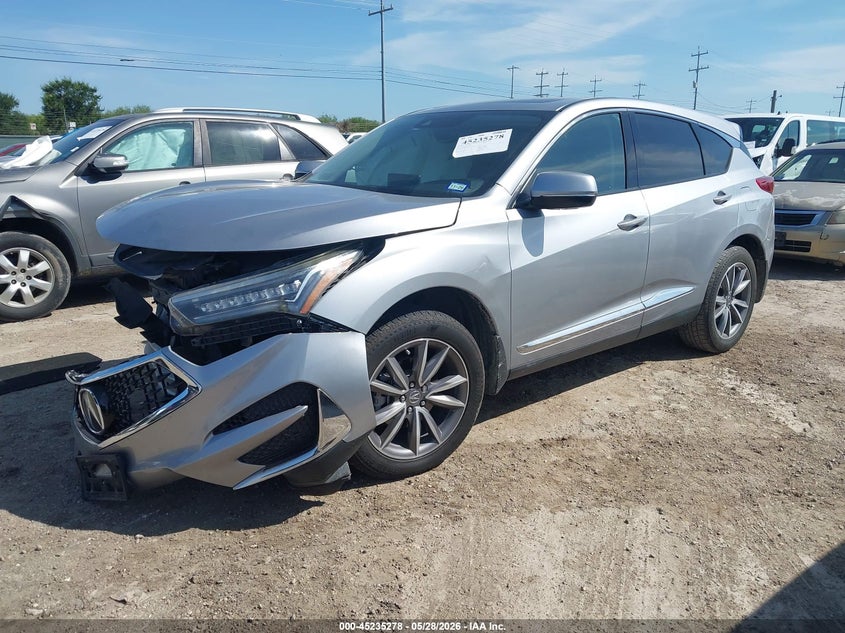 2021 Acura Rdx VIN 5J8TC1H54ML023636 IAAI salvage auction — FRONT END, Salvage Title, sold $4,300 on 2026-07-27 (photo 2)