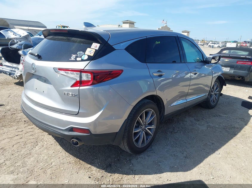 2021 Acura Rdx VIN 5J8TC1H54ML023636 IAAI salvage auction — FRONT END, Salvage Title, sold $4,300 on 2026-07-27 (photo 4)