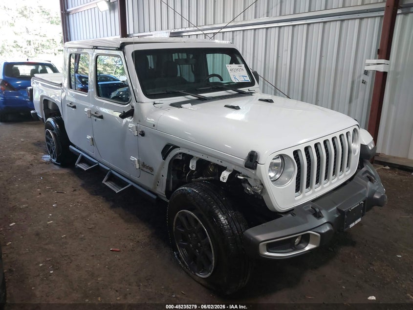 2023 Jeep Gladiator VIN 1C6HJTFG7PL533226 IAAI salvage auction — RIGHT SIDE, Salvage (North Carolina), sold $10,300 on 2026-07-30 (photo 1)