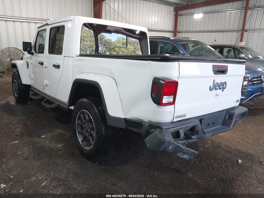 2023 Jeep Gladiator VIN 1C6HJTFG7PL533226 IAAI salvage auction — RIGHT SIDE, Salvage (North Carolina), sold $10,300 on 2026-07-30 (photo 3)
