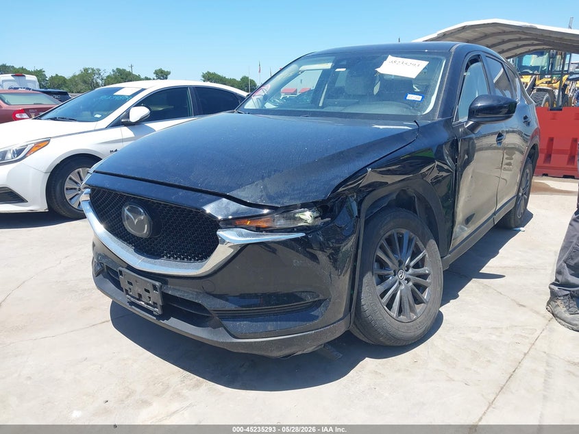 2021 Mazda Cx-5 VIN JM3KFACMXM0418820 IAAI salvage auction — LEFT FRONT, Salvage Title, sold $8,650 on 2026-07-28 (photo 2)