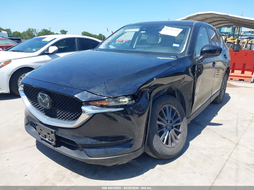 2021 Mazda Cx-5 VIN JM3KFACMXM0418820 IAAI salvage auction — LEFT FRONT, Salvage Title, sold $8,650 on 2026-07-28 (photo 6)