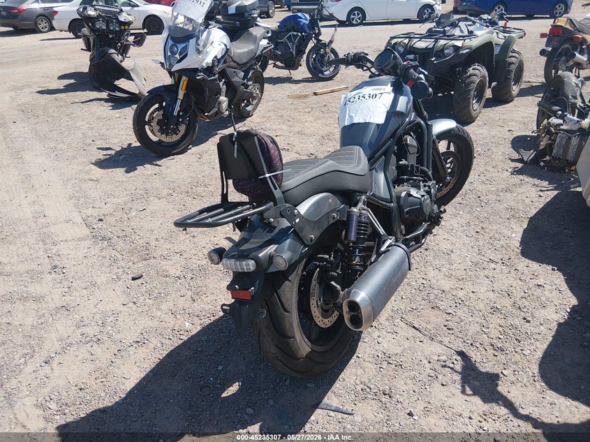 2023 Honda VIN JH2SC8317PK200334 IAAI salvage auction — RIGHT SIDE, Salvage Title, sold $1,150 on 2026-07-21 (photo 4)