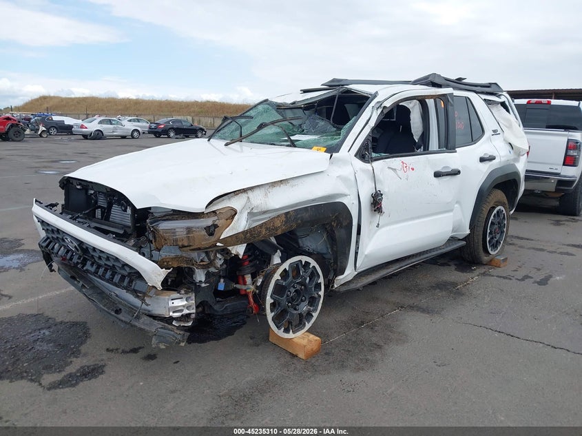2025 Toyota 4runner VIN JTEVA5BR7S5055624 IAAI salvage auction — BIO HAZARD, Salvage Title, sold $11,500 on 2026-07-08 (photo 2)