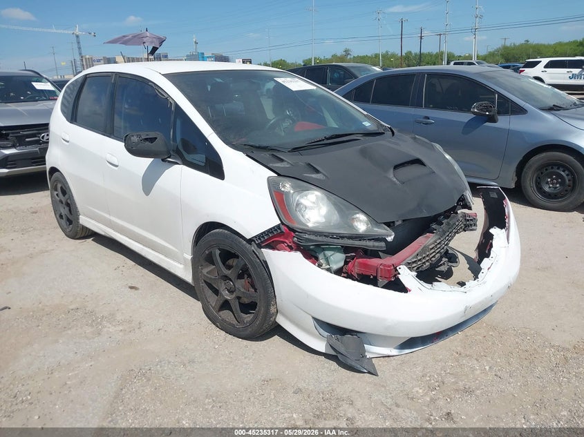 2009 Honda Fit VIN JHMGE88419S069401 IAAI salvage auction — FRONT END, Original (Texas), sold $725 on 2026-07-06 (photo 1)
