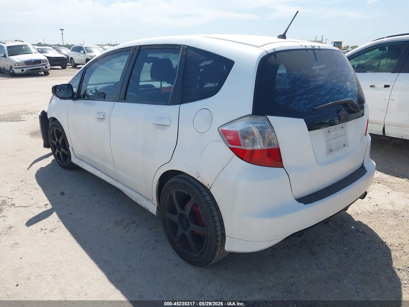 2009 Honda Fit VIN JHMGE88419S069401 IAAI salvage auction — FRONT END, Original (Texas), sold $725 on 2026-07-06 (photo 3)
