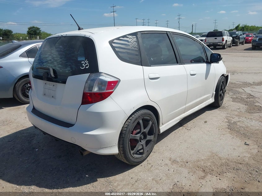 2009 Honda Fit VIN JHMGE88419S069401 IAAI salvage auction — FRONT END, Original (Texas), sold $725 on 2026-07-06 (photo 4)