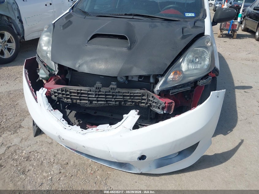 2009 Honda Fit VIN JHMGE88419S069401 IAAI salvage auction — FRONT END, Original (Texas), sold $725 on 2026-07-06 (photo 6)