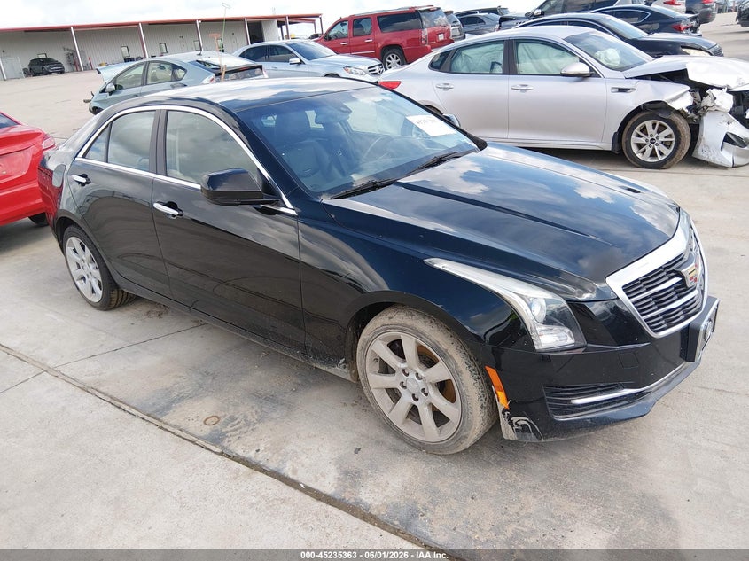 2015 Cadillac Ats VIN 1G6AG5RX9F0130822 IAAI salvage auction — REPOSSESSION, Salvage Title, sold $825 on 2026-07-10 (photo 1)