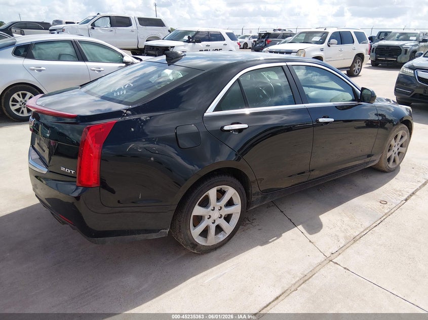 2015 Cadillac Ats VIN 1G6AG5RX9F0130822 IAAI salvage auction — REPOSSESSION, Salvage Title, sold $825 on 2026-07-10 (photo 4)