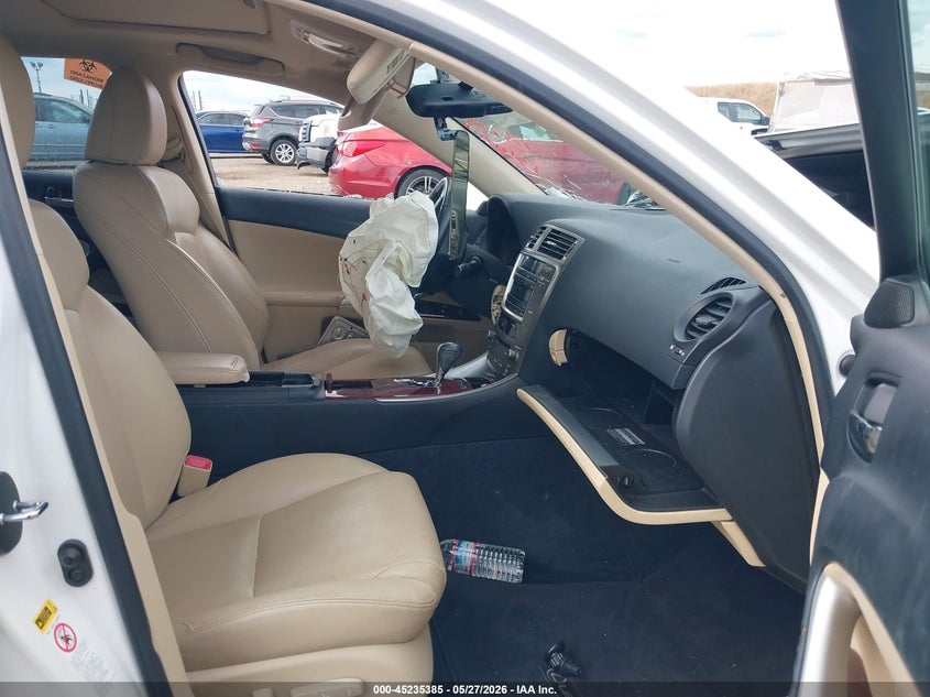2008 Lexus Is 250 VIN JTHBK262785074164 IAAI salvage auction — LEFT SIDE, Salvage (California), sold $800 on 2026-07-29 (photo 5)