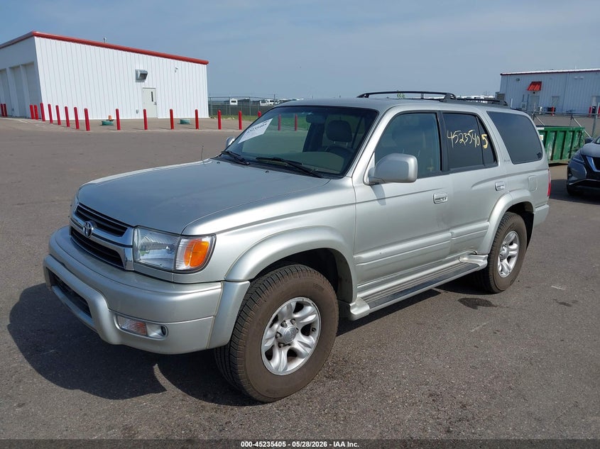 2001 Toyota 4runner VIN JT3HN87R219045546 IAAI salvage auction — NORMAL WEAR, Clear (Minnesota), sold $2,450 on 2026-07-20 (photo 2)