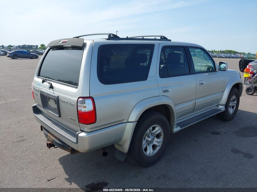 2001 Toyota 4runner VIN JT3HN87R219045546 IAAI salvage auction — NORMAL WEAR, Clear (Minnesota), sold $2,450 on 2026-07-20 (photo 4)