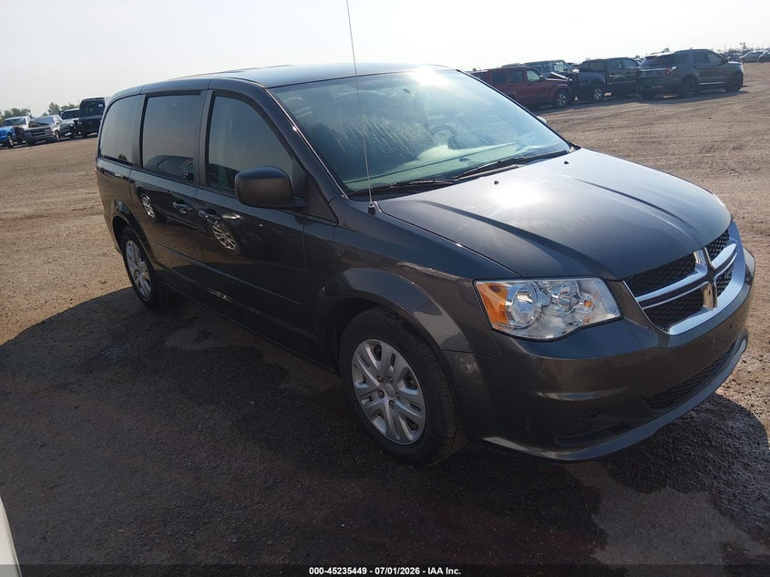 2017 Dodge Caravan VIN 2C4RDGBG2HR783032 — IAAI salvage auction photo
