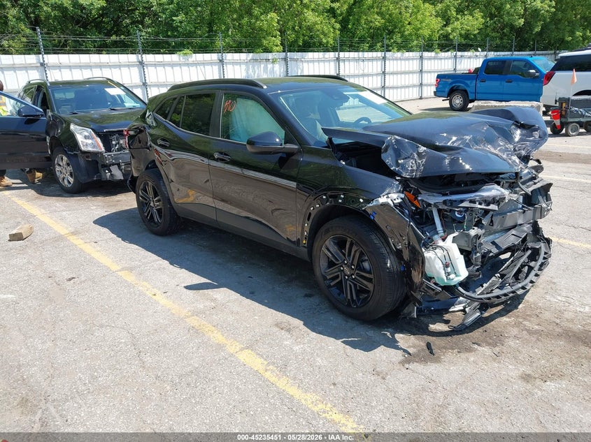 2025 Chevrolet Trax VIN KL77LKEP7SC288072 IAAI salvage auction — FRONT END, Scrap (Michigan), sold $2,100 on 2026-07-06 (photo 1)