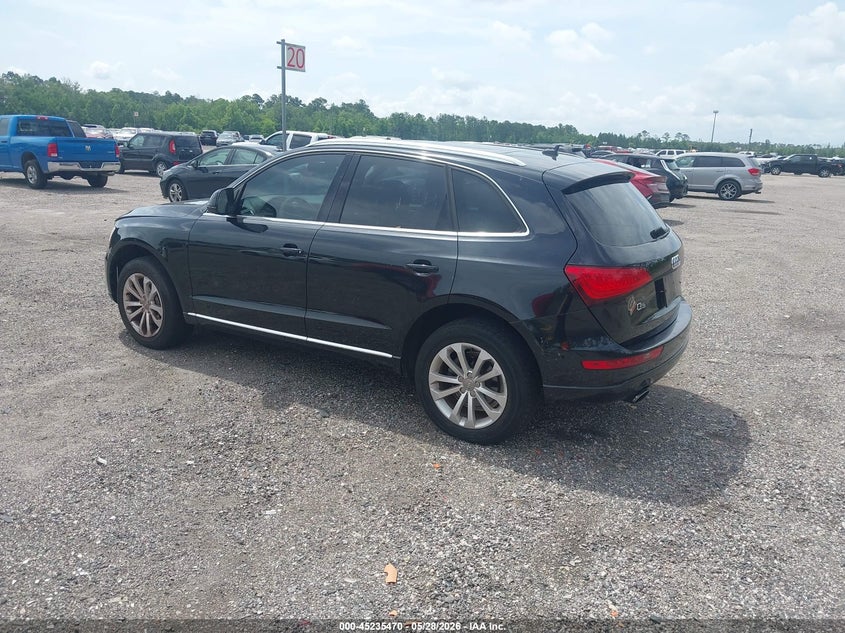2014 Audi Q5 VIN WA1LFAFP2EA065059 IAAI salvage auction — NORMAL WEAR, Salvage Title, sold $975 on 2026-07-28 (photo 3)