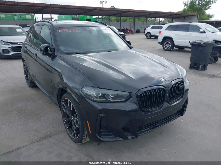 2022 BMW X3 VIN 5UX83DP01N9J46500 IAAI salvage auction — WATER/FLOOD, Salvage (Texas), sold $20,000 on 2026-07-15 (photo 1)