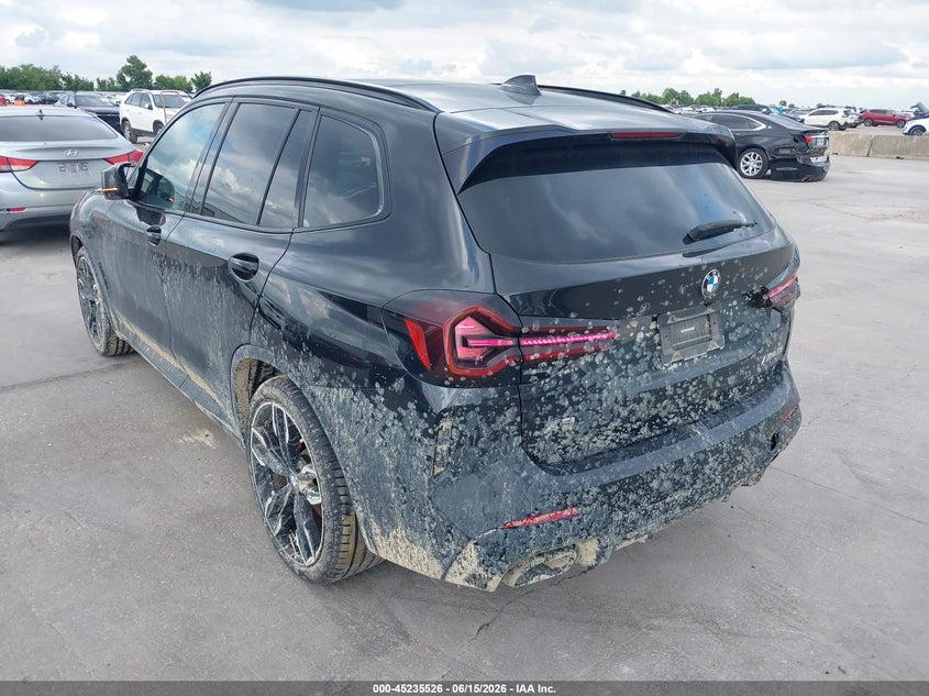 2022 BMW X3 VIN 5UX83DP01N9J46500 IAAI salvage auction — WATER/FLOOD, Salvage (Texas), sold $20,000 on 2026-07-15 (photo 3)