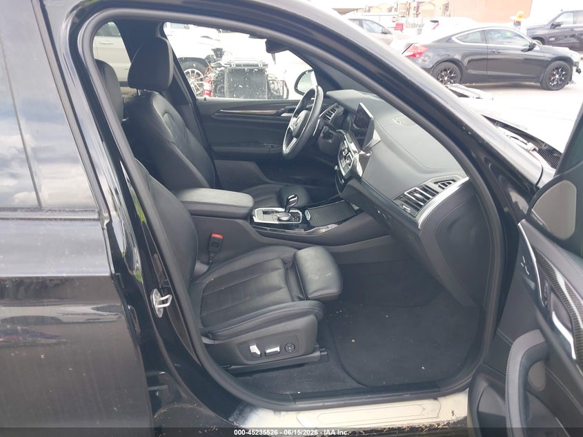 2022 BMW X3 VIN 5UX83DP01N9J46500 IAAI salvage auction — WATER/FLOOD, Salvage (Texas), sold $20,000 on 2026-07-15 (photo 5)