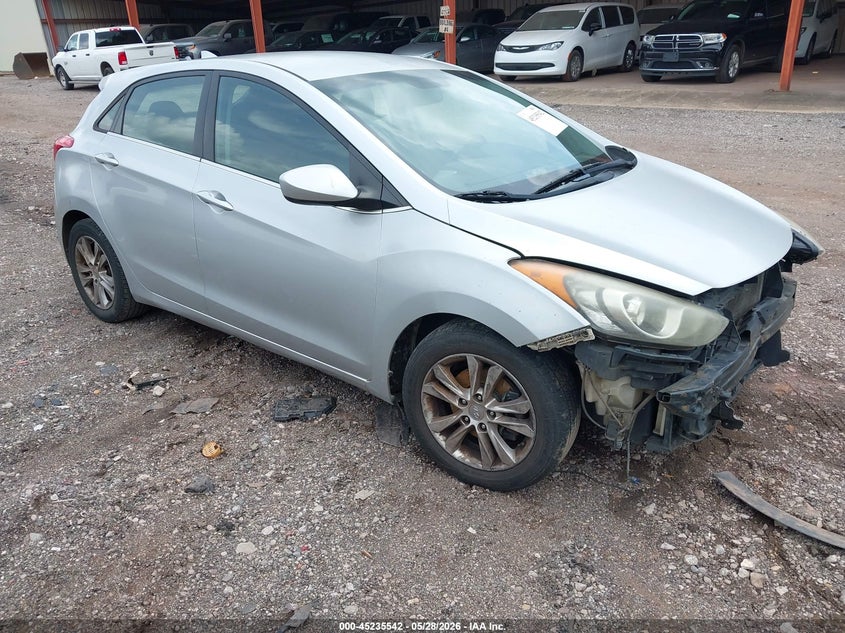 2013 Hyundai Elantra VIN KMHD35LE2DU086158 IAAI salvage auction — FRONT & REAR, Salvage (Alabama), sold $225 on 2026-07-08 (photo 1)