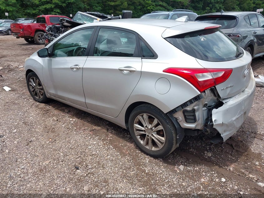 2013 Hyundai Elantra VIN KMHD35LE2DU086158 IAAI salvage auction — FRONT & REAR, Salvage (Alabama), sold $225 on 2026-07-08 (photo 3)