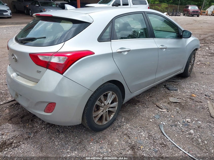 2013 Hyundai Elantra VIN KMHD35LE2DU086158 IAAI salvage auction — FRONT & REAR, Salvage (Alabama), sold $225 on 2026-07-08 (photo 4)
