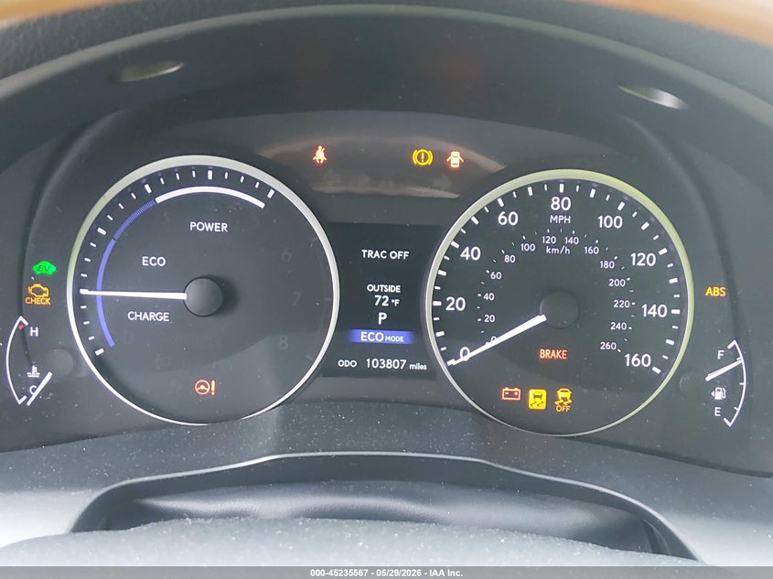 2013 Lexus ES VIN JTHBW1GG2D2006438 IAAI salvage auction — FRONT END, Salvage Title, sold $3,550 on 2026-07-10 (photo 7)