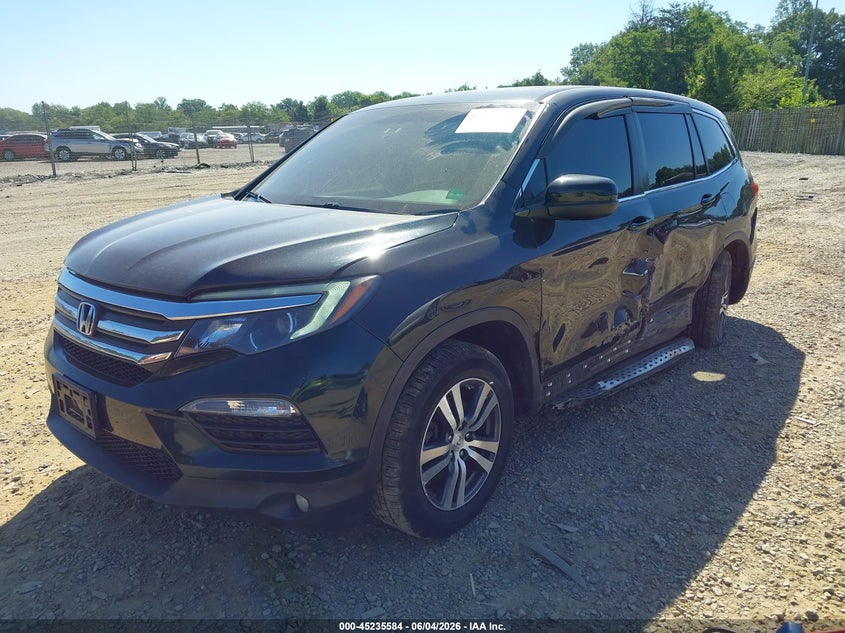 2018 Honda Pilot VIN 5FNYF6H53JB064024 IAAI salvage auction — LEFT SIDE, Salvage (Virginia), sold $4,500 on 2026-08-03 (photo 2)