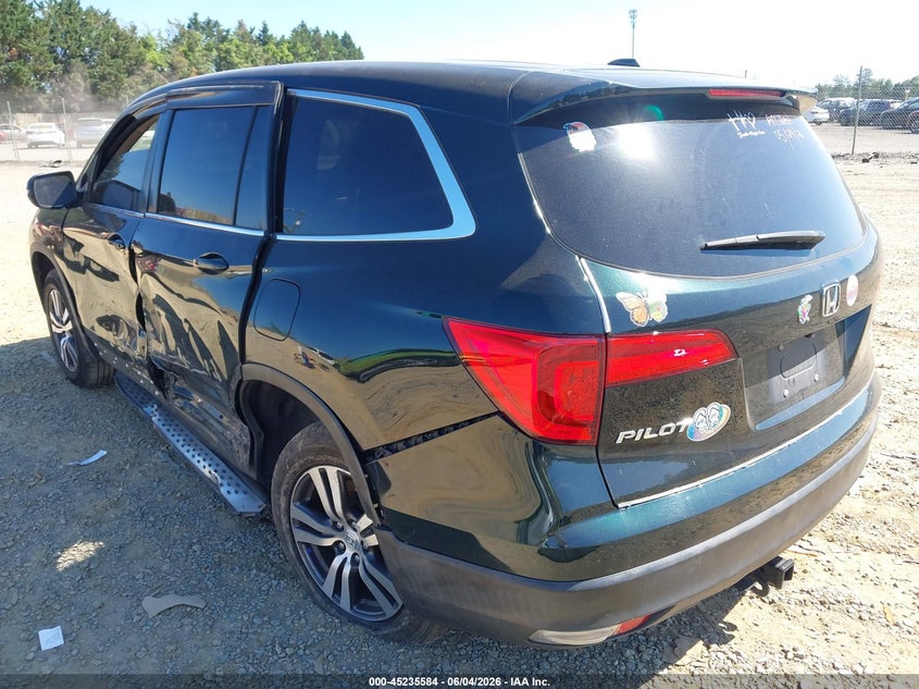 2018 Honda Pilot VIN 5FNYF6H53JB064024 IAAI salvage auction — LEFT SIDE, Salvage (Virginia), sold $4,500 on 2026-08-03 (photo 3)