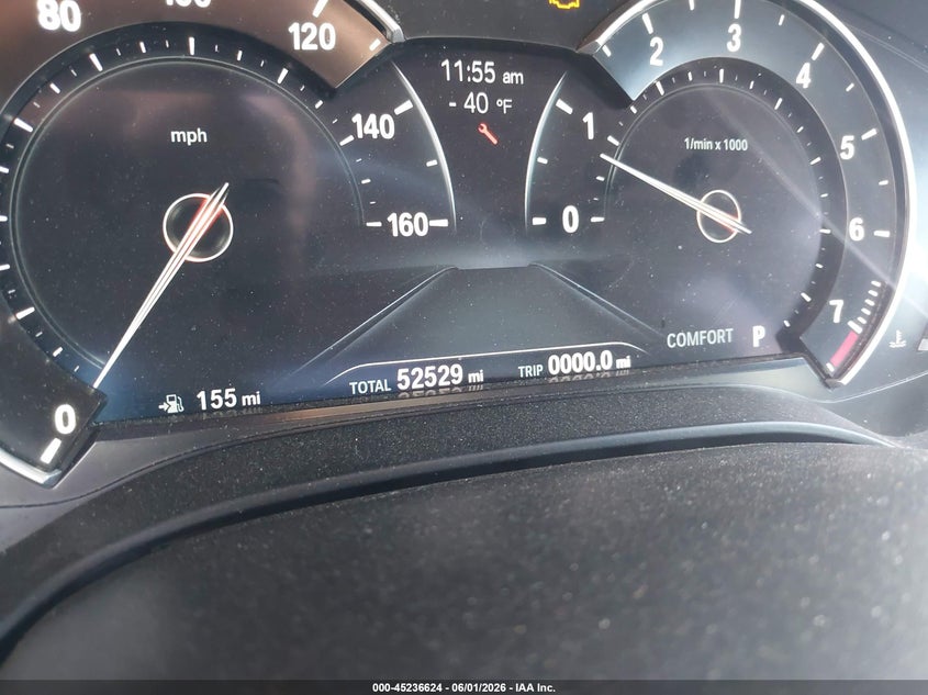 2018 BMW 5er VIN WBAJA7C50JWA73241 IAAI salvage auction — FRONT END, Mv-907A (New York), sold $7,525 on 2026-07-07 (photo 7)