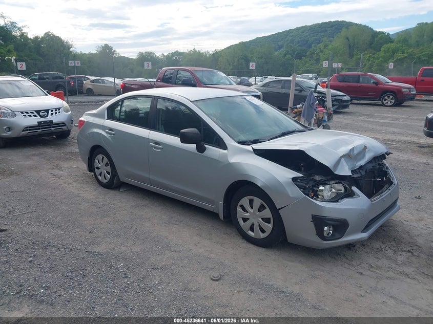 2012 Subaru Impreza VIN JF1GJAA63CH014426 IAAI salvage auction — FRONT END, Salvage Title, sold $325 on 2026-07-07 (photo 1)