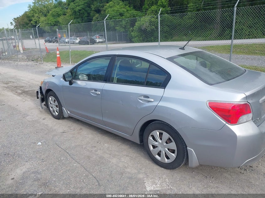 2012 Subaru Impreza VIN JF1GJAA63CH014426 IAAI salvage auction — FRONT END, Salvage Title, sold $325 on 2026-07-07 (photo 3)