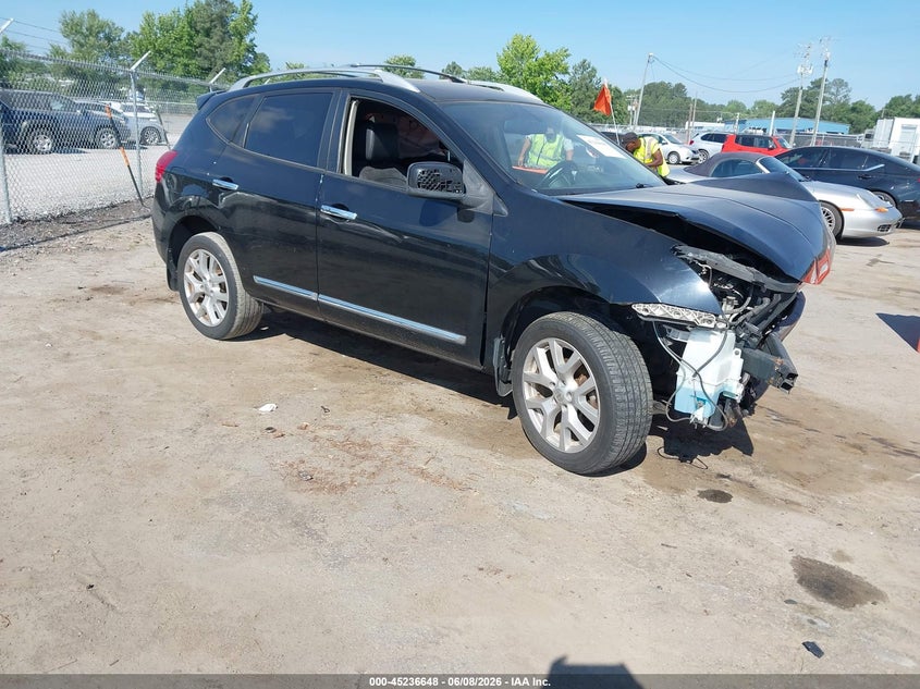 2011 Nissan Rogue VIN JN8AS5MT0BW570651 IAAI salvage auction — FRONT END, Clear (Virginia), sold $25 on 2026-07-10 (photo 1)