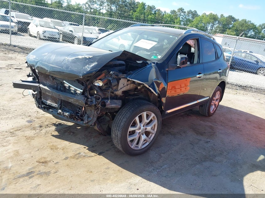 2011 Nissan Rogue VIN JN8AS5MT0BW570651 IAAI salvage auction — FRONT END, Clear (Virginia), sold $25 on 2026-07-10 (photo 2)