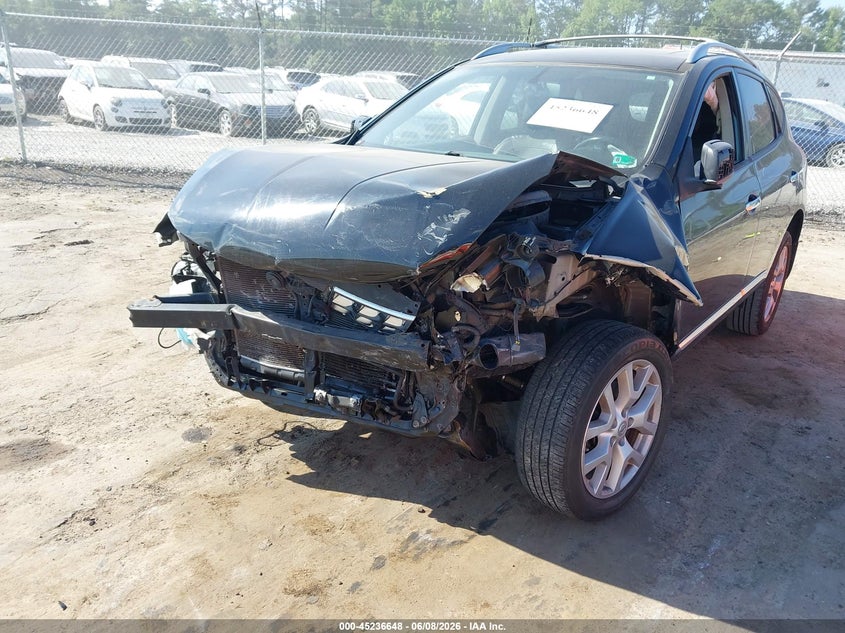 2011 Nissan Rogue VIN JN8AS5MT0BW570651 IAAI salvage auction — FRONT END, Clear (Virginia), sold $25 on 2026-07-10 (photo 6)