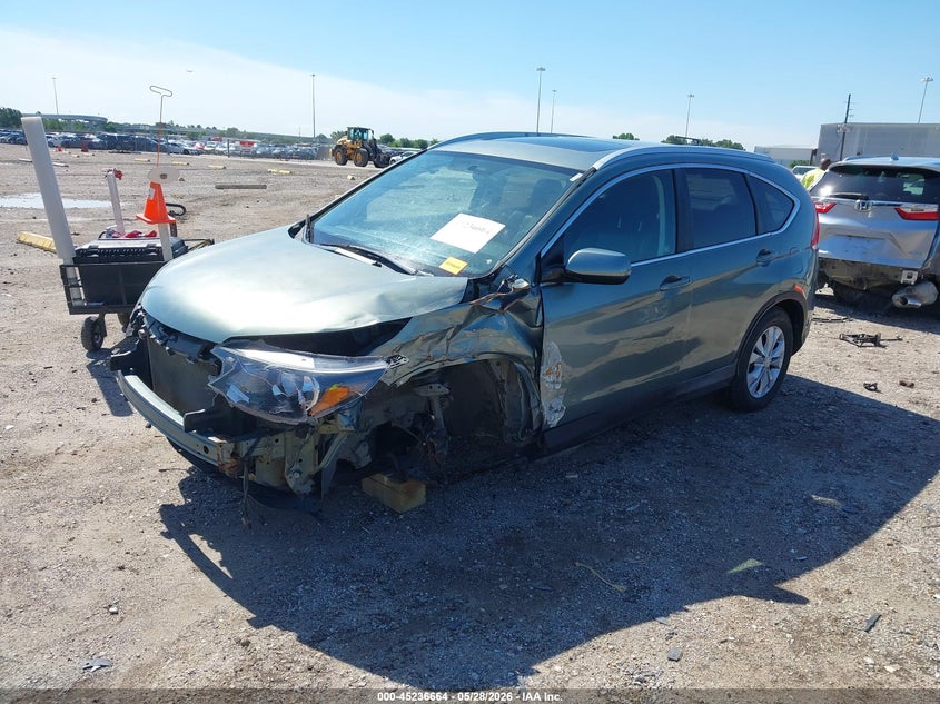 2012 Honda Cr-v VIN 2HKRM4H7XCH601170 IAAI salvage auction — LEFT FRONT, Salvage Title, sold $2,200 on 2026-07-23 (photo 2)