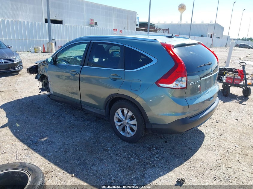 2012 Honda Cr-v VIN 2HKRM4H7XCH601170 IAAI salvage auction — LEFT FRONT, Salvage Title, sold $2,200 on 2026-07-23 (photo 3)