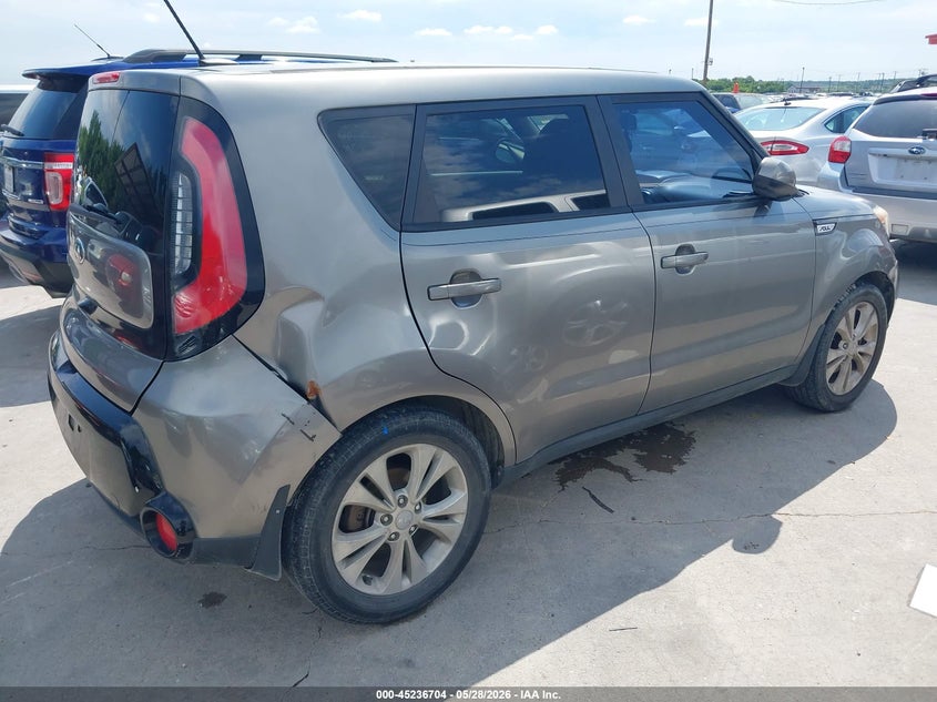 2016 Kia Soul VIN KNDJP3A52G7307747 IAAI salvage auction — NORMAL WEAR, Original (Texas), sold $1,350 on 2026-07-06 (photo 4)
