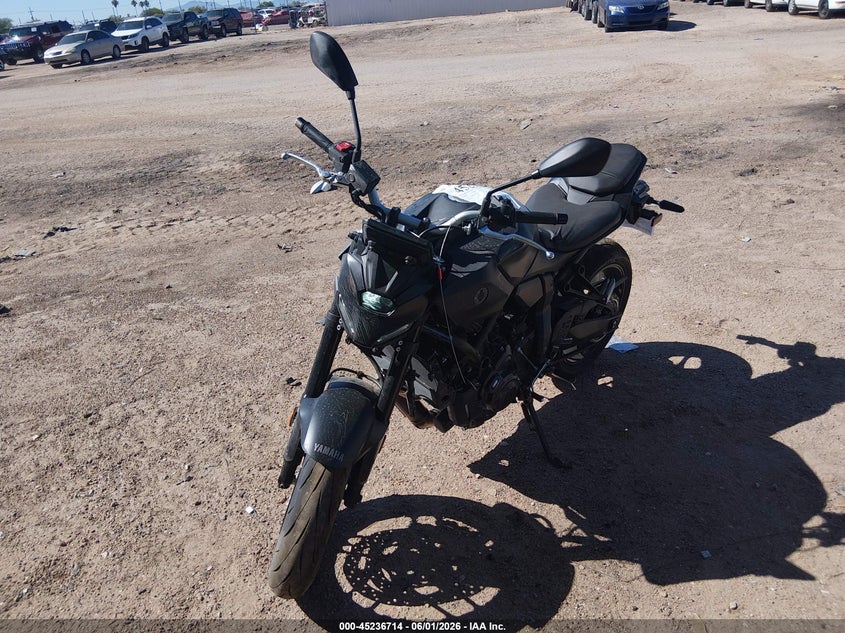 2026 Yamaha VIN JYARM48E7TA003684 IAAI salvage auction — FRONT END, Salvage Title, sold $5,750 on 2026-07-07 (photo 1)