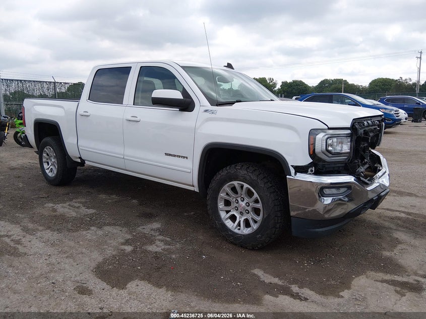 2018 Gmc SIERRA VIN 3GTU2MEC3JG333571 IAAI salvage auction — FRONT END, Salvage Title, sold $6,150 on 2026-07-10 (photo 1)