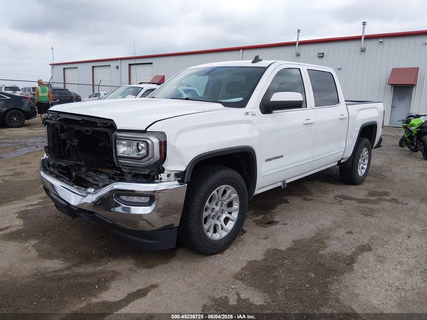2018 Gmc SIERRA VIN 3GTU2MEC3JG333571 IAAI salvage auction — FRONT END, Salvage Title, sold $6,150 on 2026-07-10 (photo 2)
