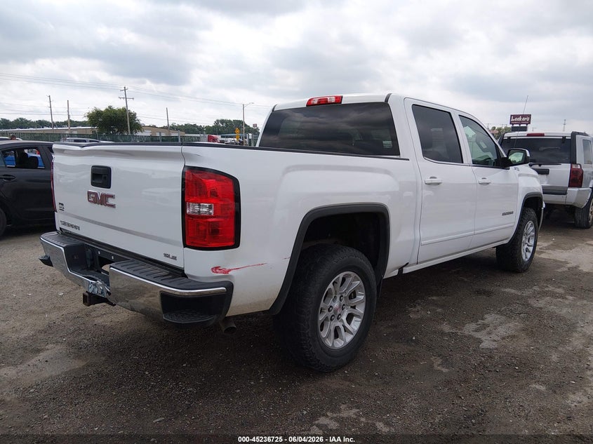 2018 Gmc SIERRA VIN 3GTU2MEC3JG333571 IAAI salvage auction — FRONT END, Salvage Title, sold $6,150 on 2026-07-10 (photo 4)